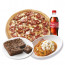 오리지널 올미트(L)+파파스 파스타(로제)+더블 초코칩 브라우니+코카-콜라500ml