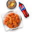 양념치킨+더블치즈볼+콜라1.25L
