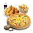 고구마피치세트L(고구마피자L+후라이드치킨(뼈))+리얼웨지버터갈릭+콜라1.25L
