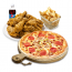 뿌리공피치세트L(콤비네이션피자L+뿌리공치킨(뼈)+리얼웨지버터갈릭+콜라1.25L)