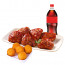 (6PCS)싸이 바비큐+치즈볼(오)+콜라1.25L