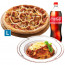 도미노피자 포테이토오리지널L+ 뉴치볼스파게티+콜라1.25
